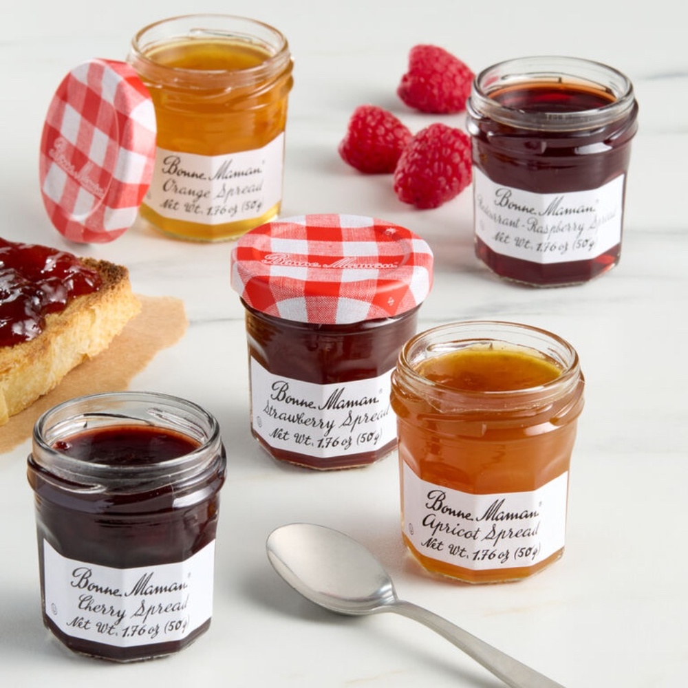 Mini Bonne Maman Jars (empty)